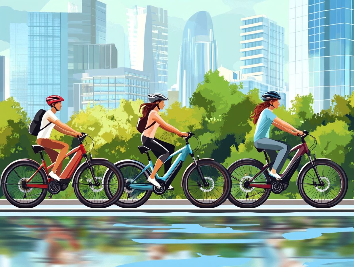 Electric Bicycles for City Riding - Top Features