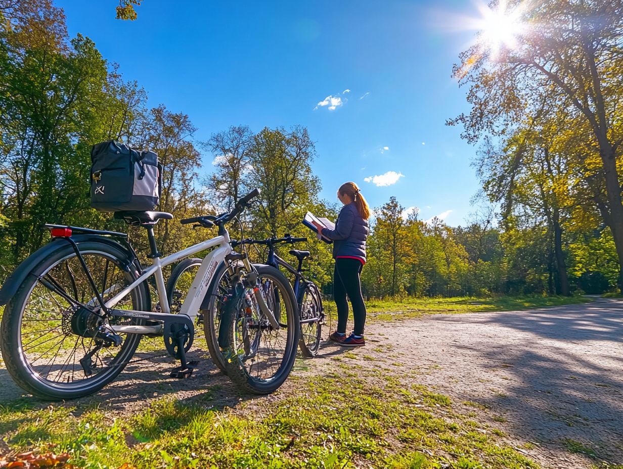 Test Riding Different Electric Bikes for Comfort and Performance