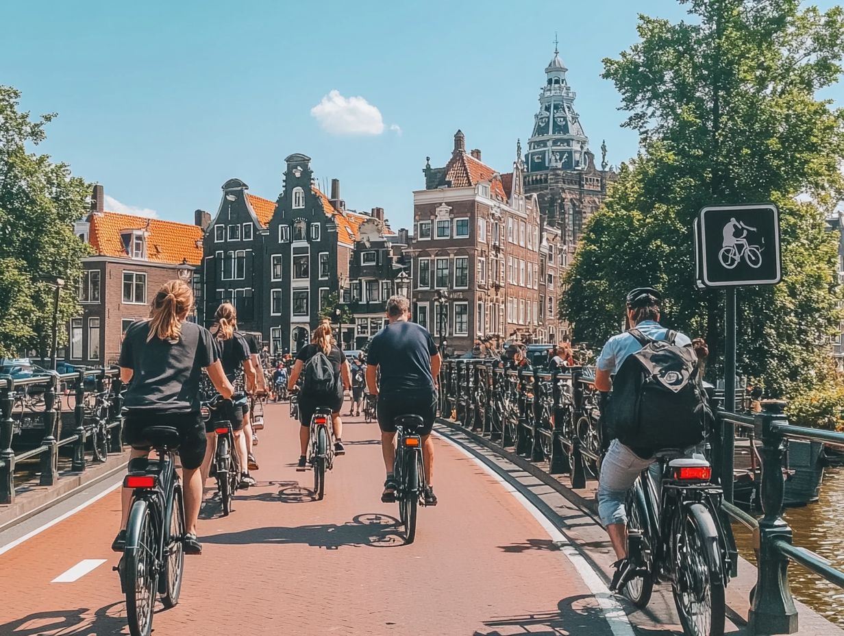 A variety of e-bikes available at Bike Company Holland