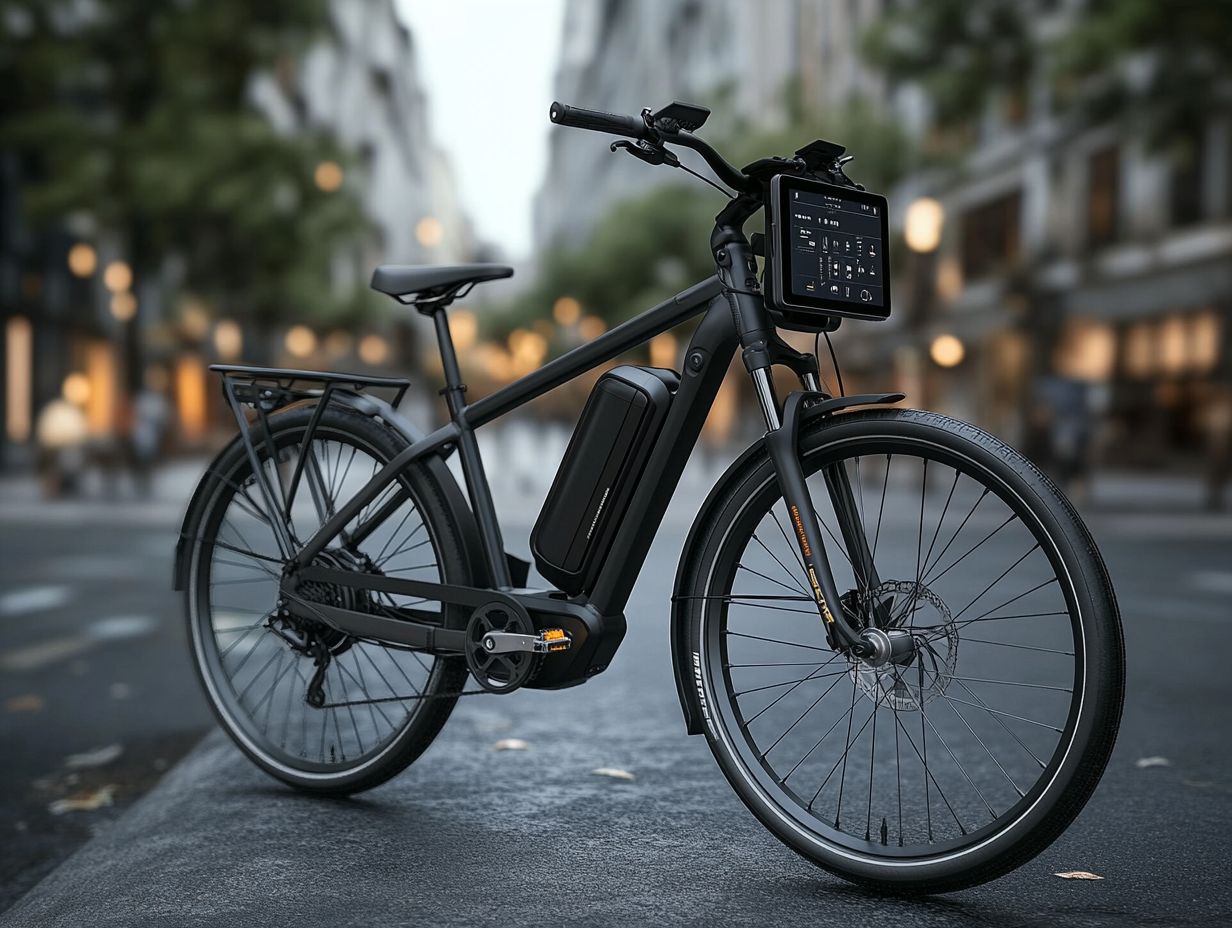 Infographic of Key Takeaways about Electric Bicycles