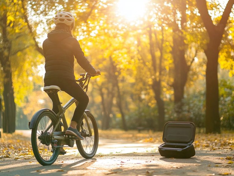 Benefits of Riding Electric Folding Bicycles