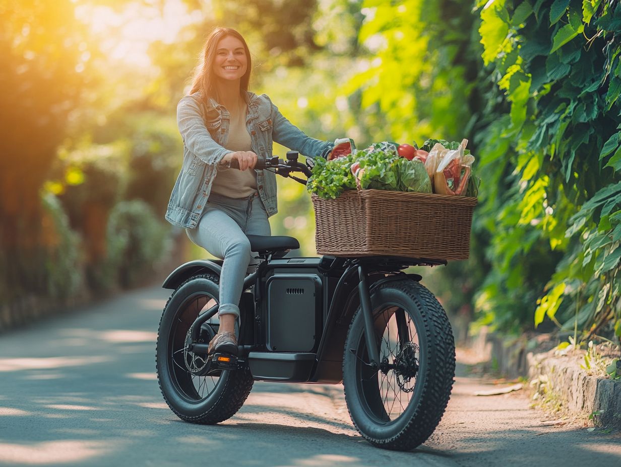 Tips for Riding a Cargo Electric Bicycle