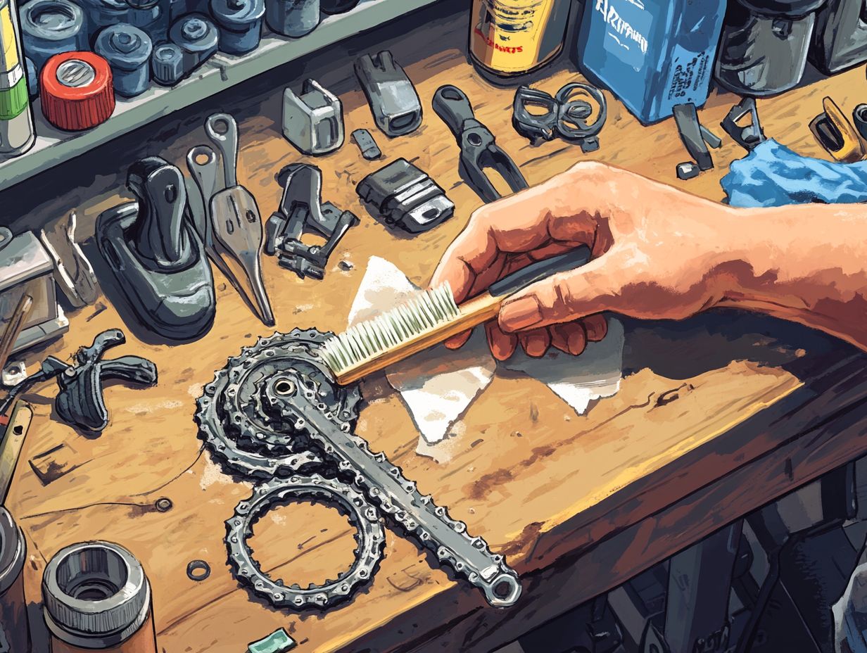 Tools and Supplies for Chain Maintenance