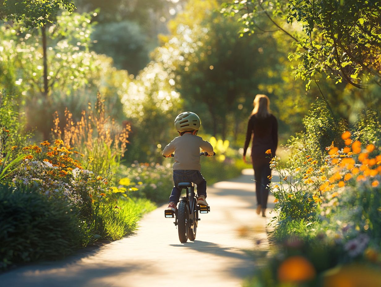 Electric bicycles can be a fun and healthy option for children