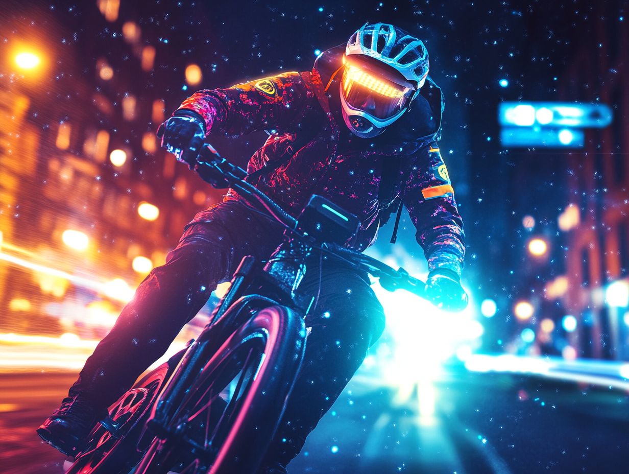 Legal regulations for riding electric bicycles at night