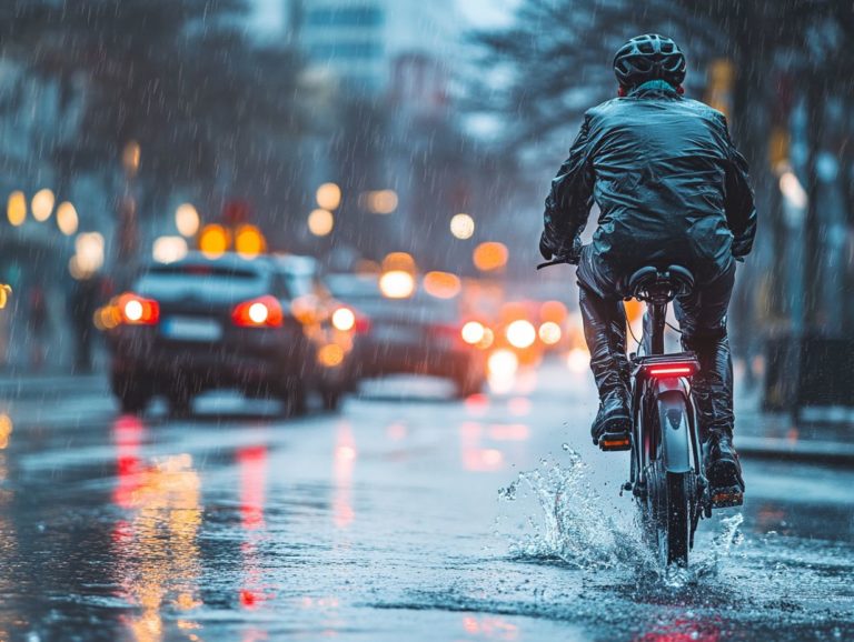 Can You Ride Electric Bicycles in the Rain?