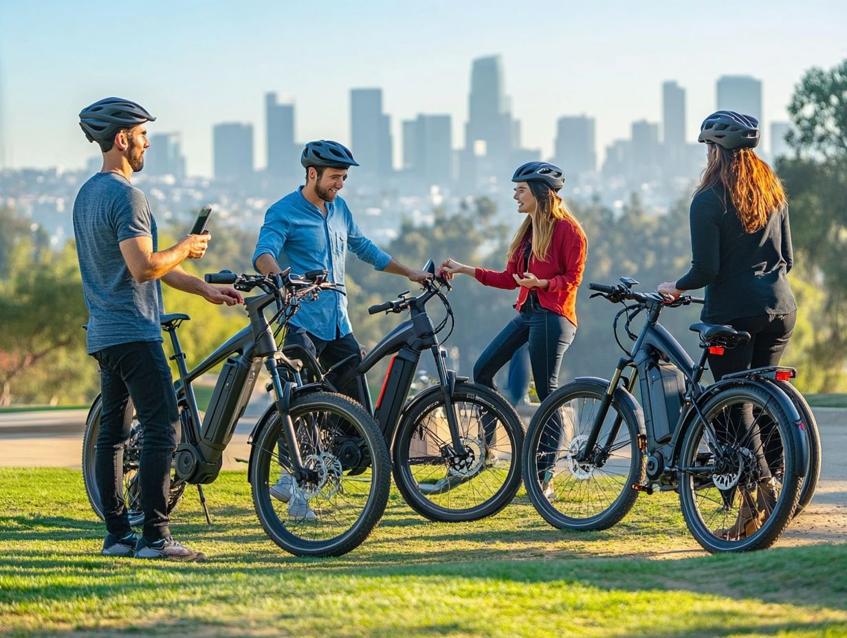 A visual guide on choosing the right electric bicycle type