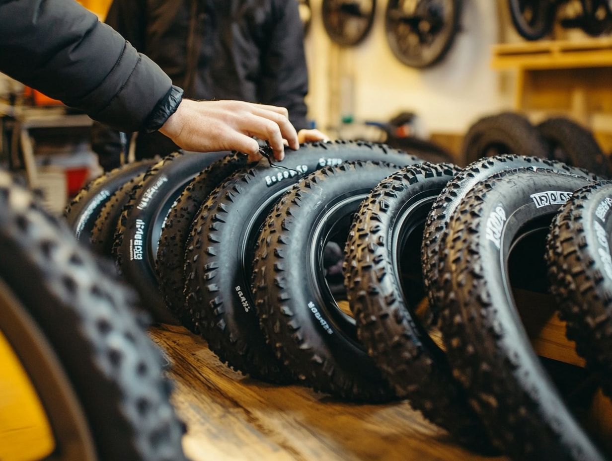 Choosing the right tires for your e-bike based on terrain and performance