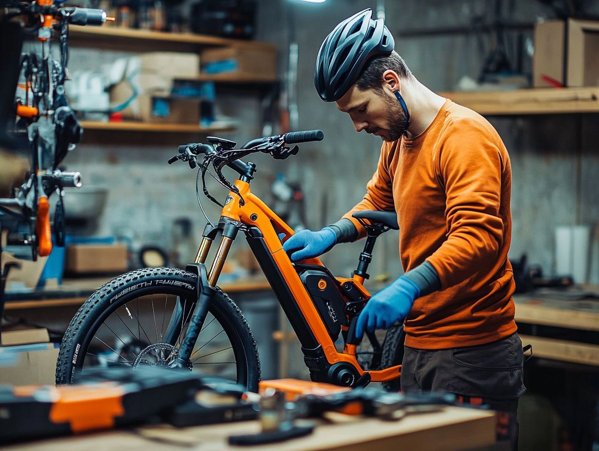 Image showing the basic tools needed for DIY Electric Bicycle Maintenance