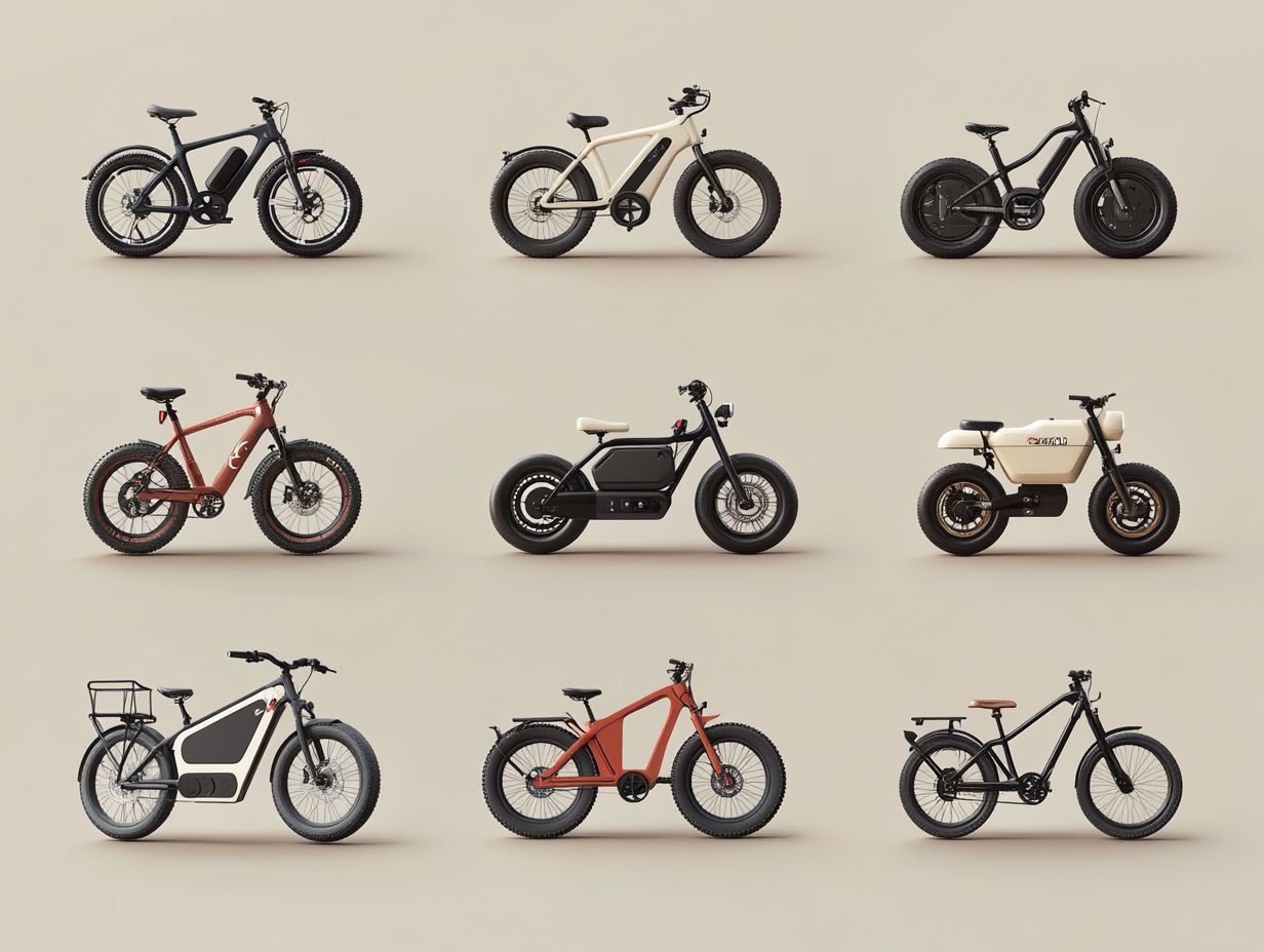 Visual summary of key takeaways on electric bicycle customization.