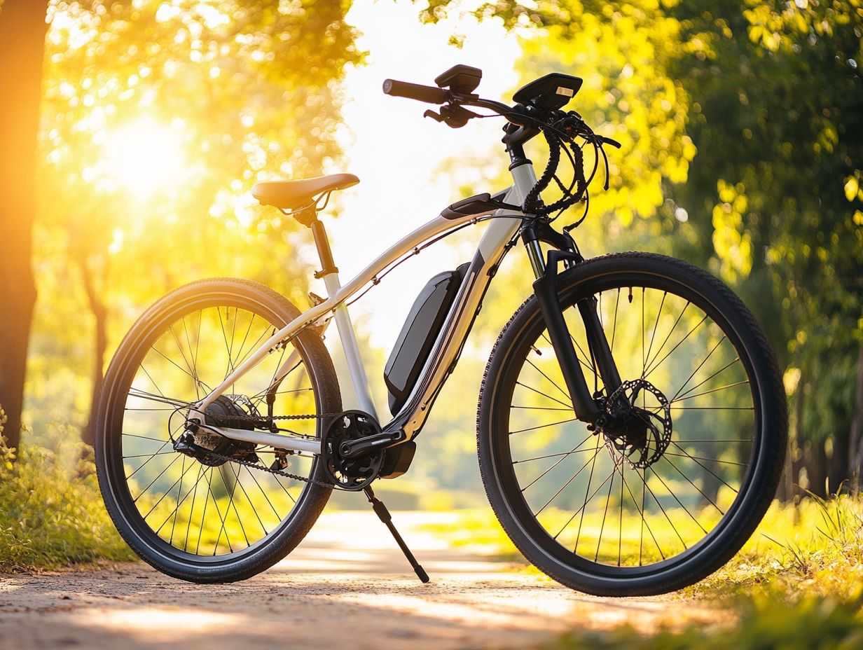 A visual guide to electric bicycles, highlighting key features for beginners.