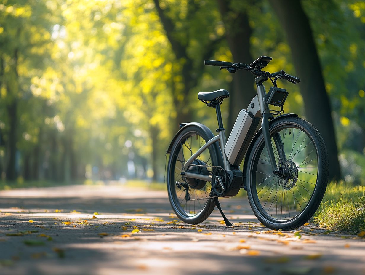 An infographic with tips for selecting the ideal electric bicycle for your needs.