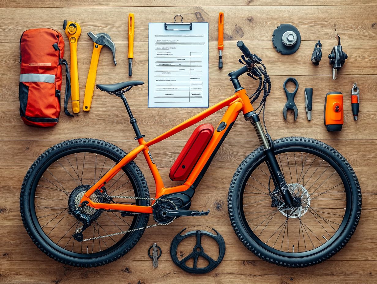 Checking the Battery Life of an Electric Bike