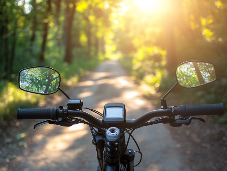 Electric Bicycle Mirrors: Safety and Convenience