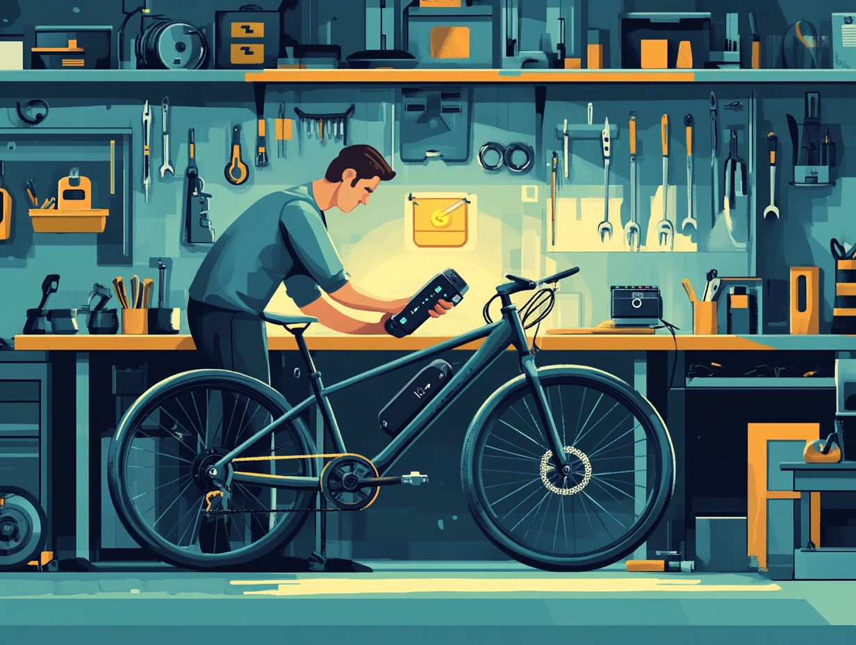 Electric bicycle repair services