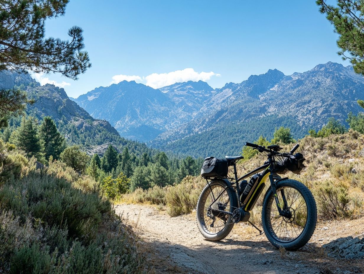 What is the purpose of allowing electric bicycle use in national parks?