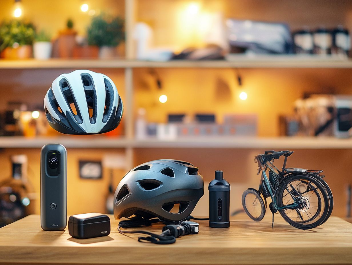 Essential accessories for your electric bicycle