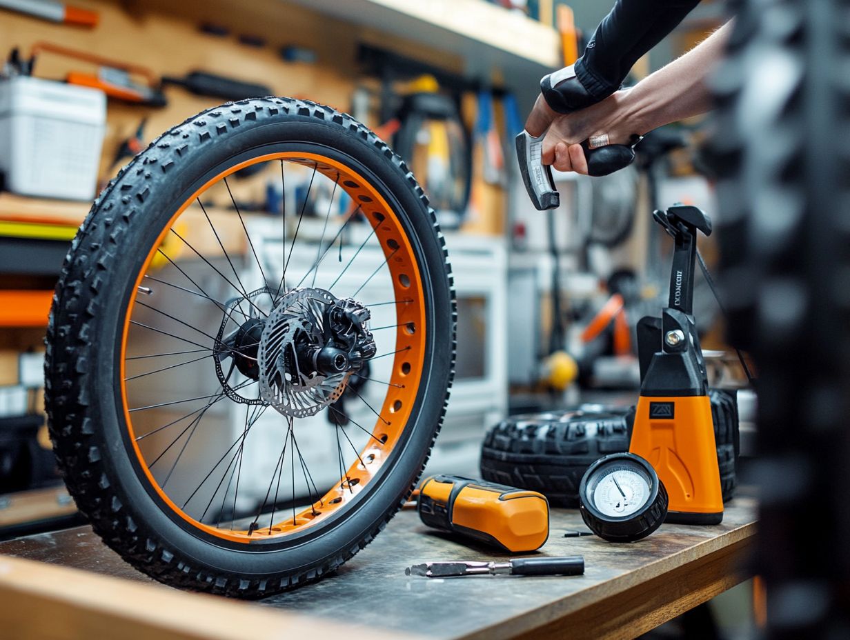 Inspecting Tires for Wear and Tear