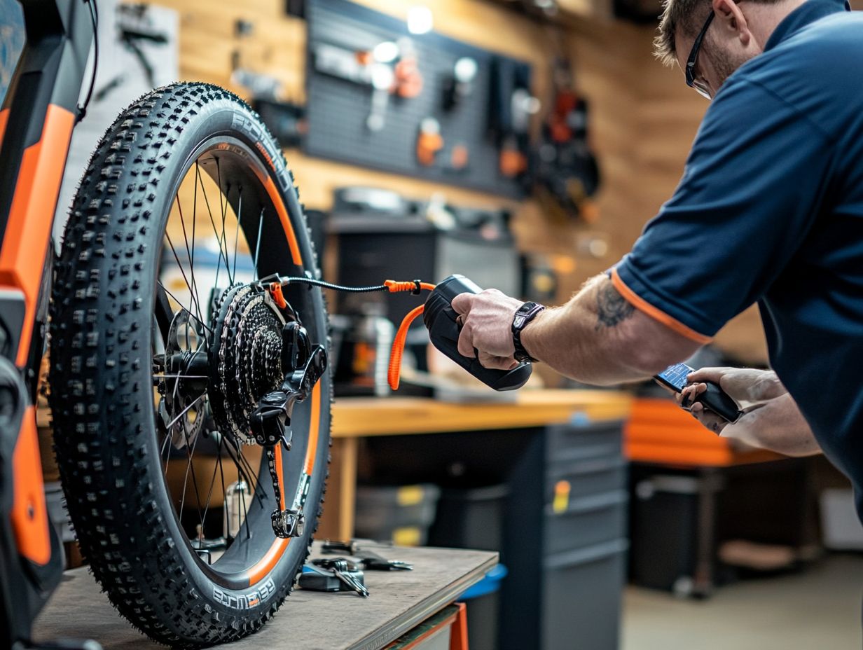 Example of Visual Inspection for E-Bike Maintenance