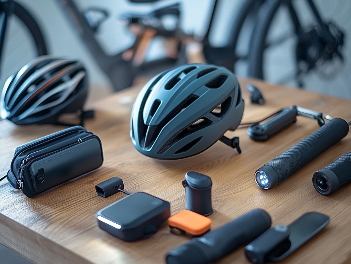 Image illustrating frequently asked questions about choosing e-bike accessories