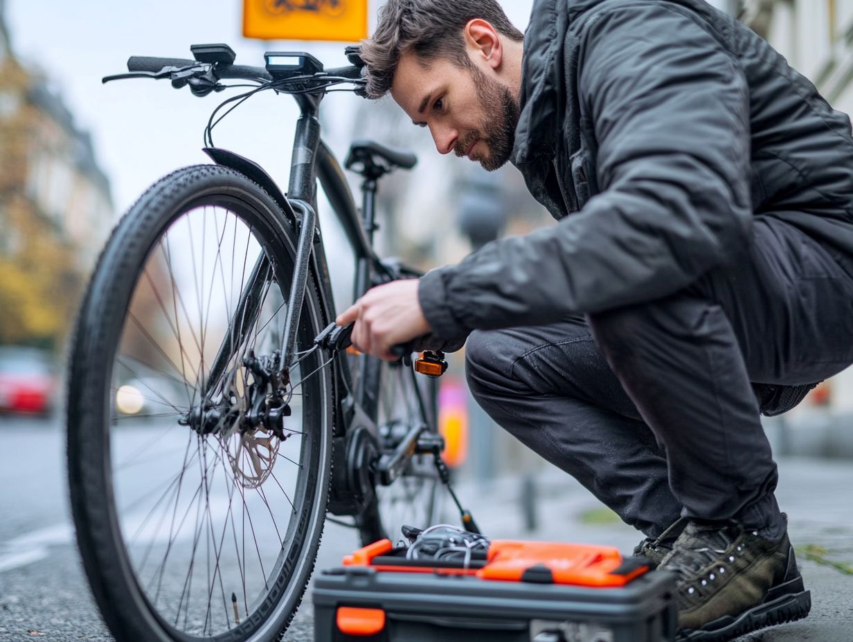 2. How often should I check my electric bicycle's tire pressure?