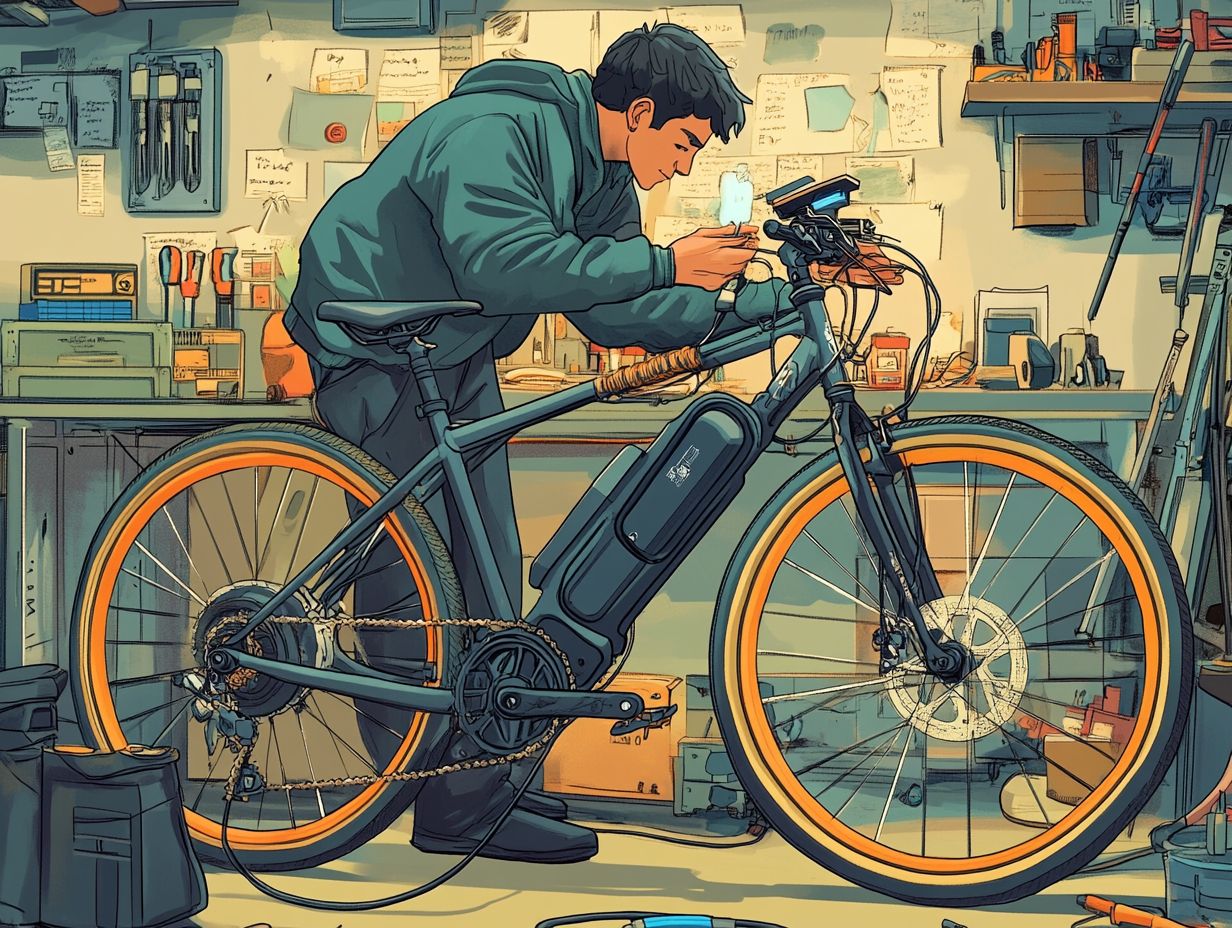 Evaluation of electric bicycle maintenance services