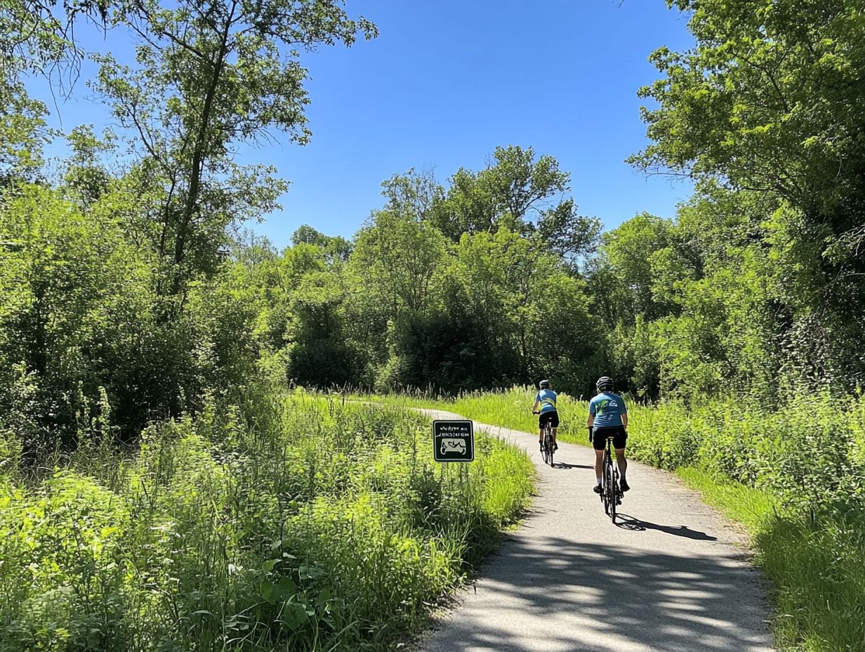 Visual guide on creating personalized e-bike routes