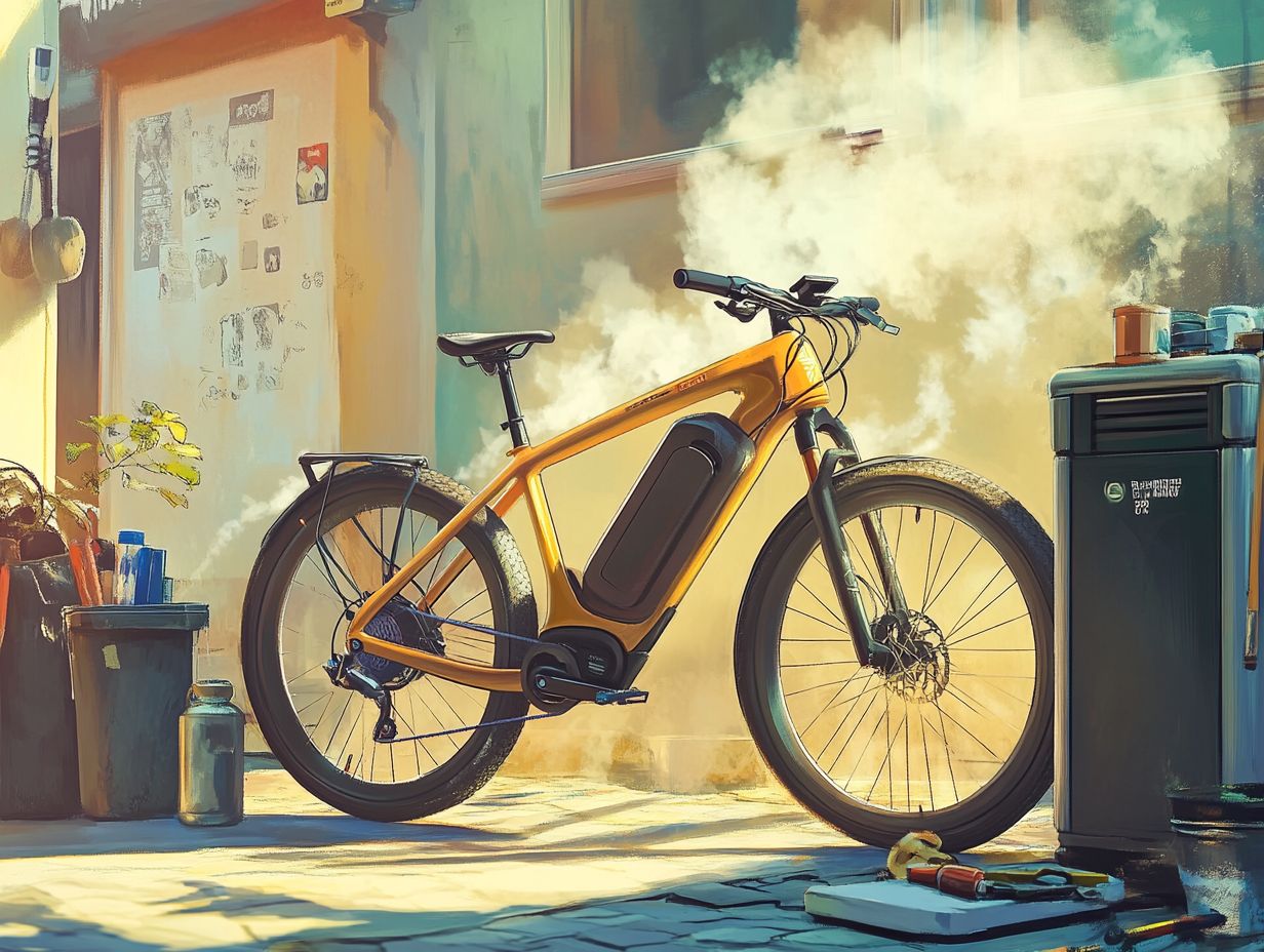 Tips for preventing electric bicycle overheating