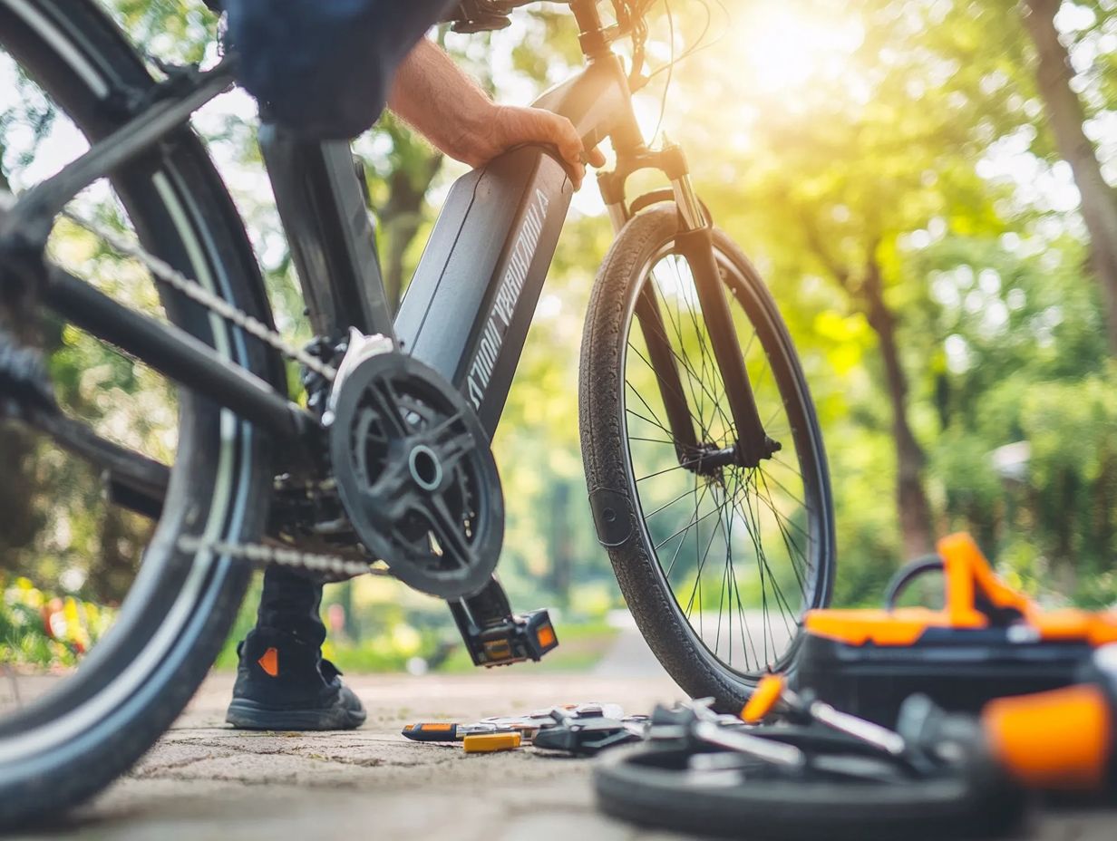 How can I extend the lifespan of my electric bicycle's battery as a technician?