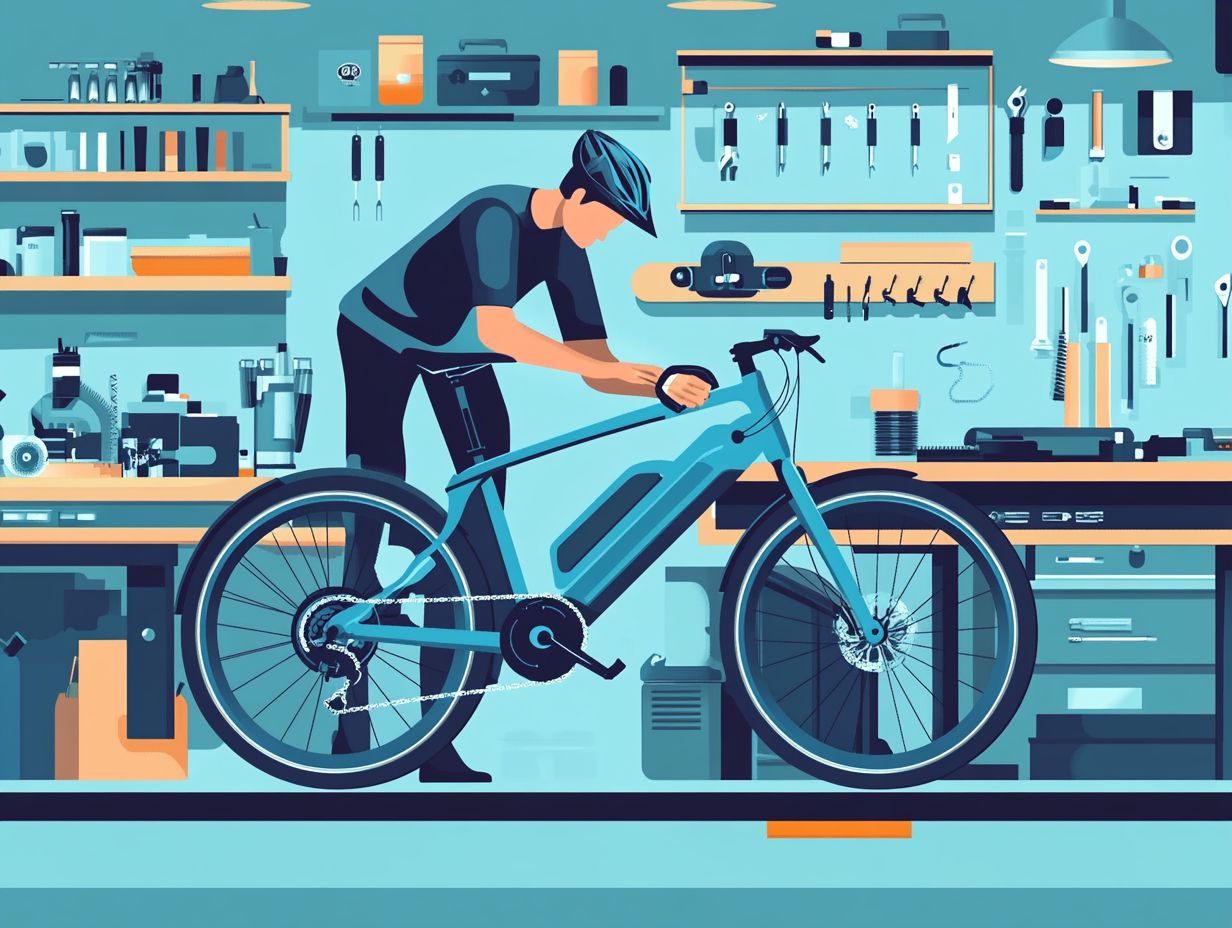 Infographic summarizing key takeaways on preventing e-bike theft