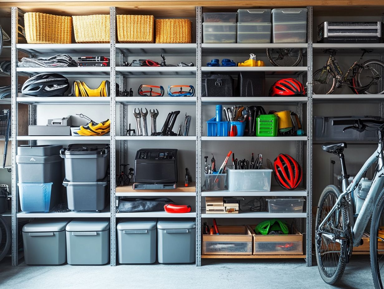 Essential accessories for storing an electric bicycle