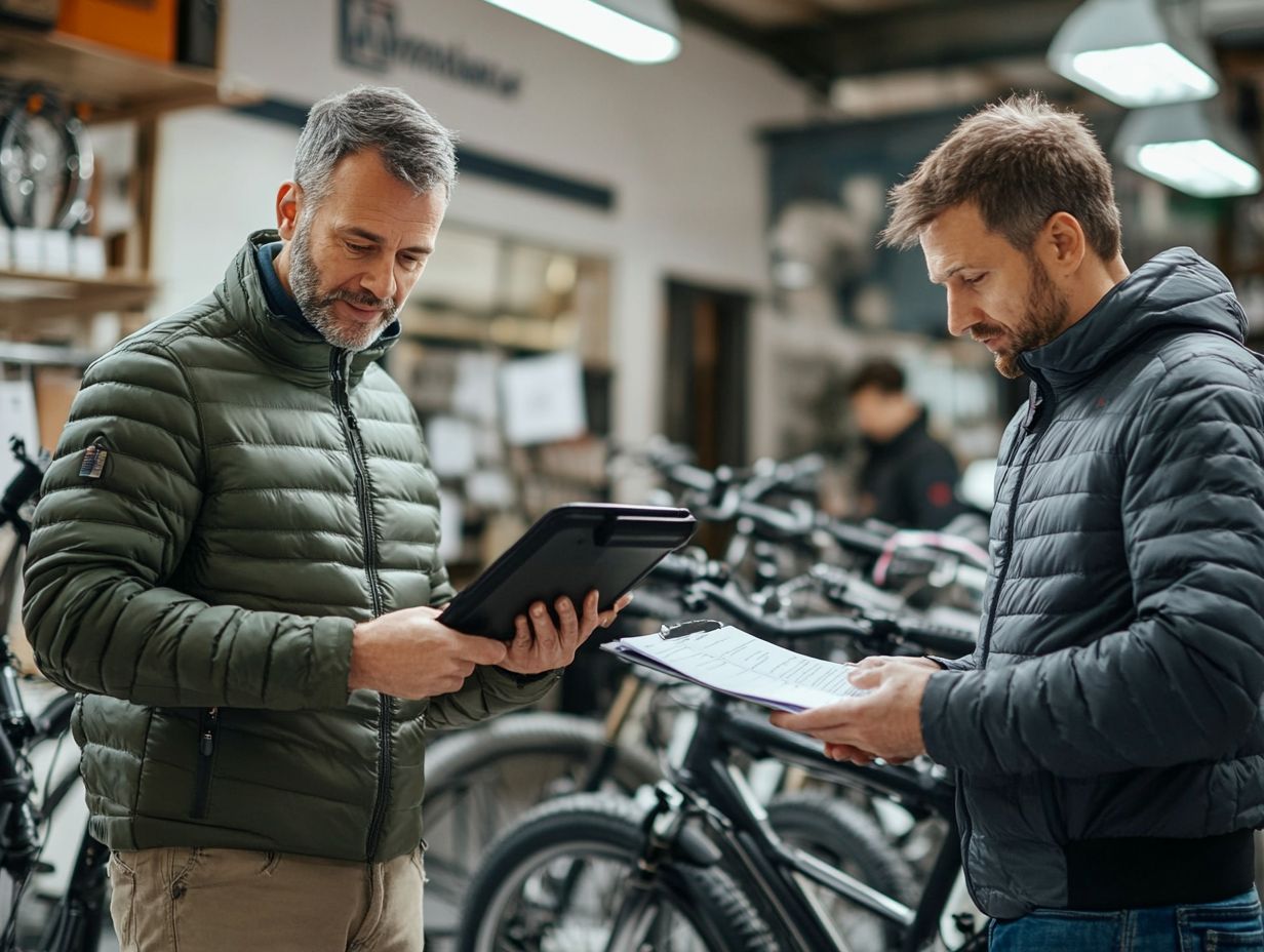 E-bike battery life and charging time illustration