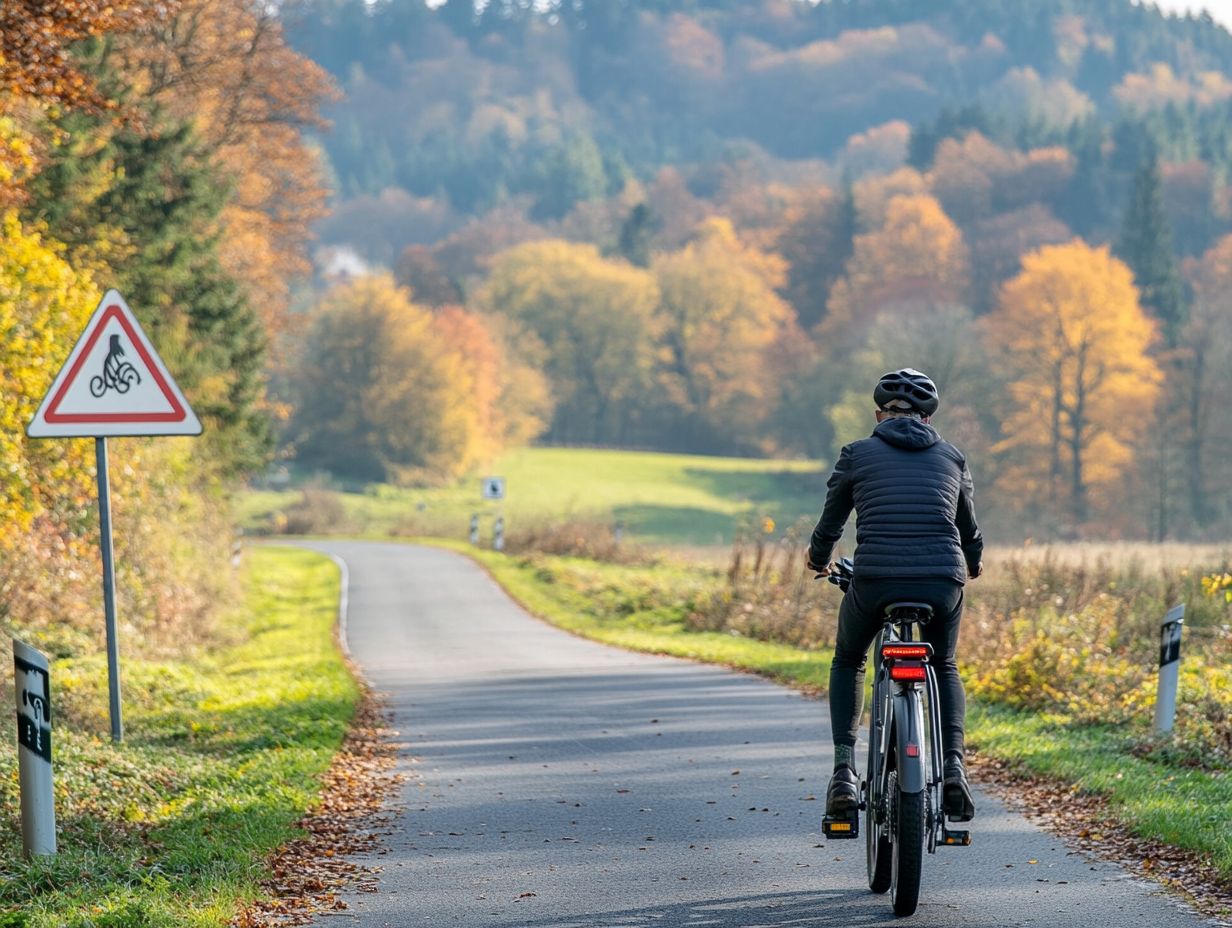 Cyclists in Germany navigating local regulations