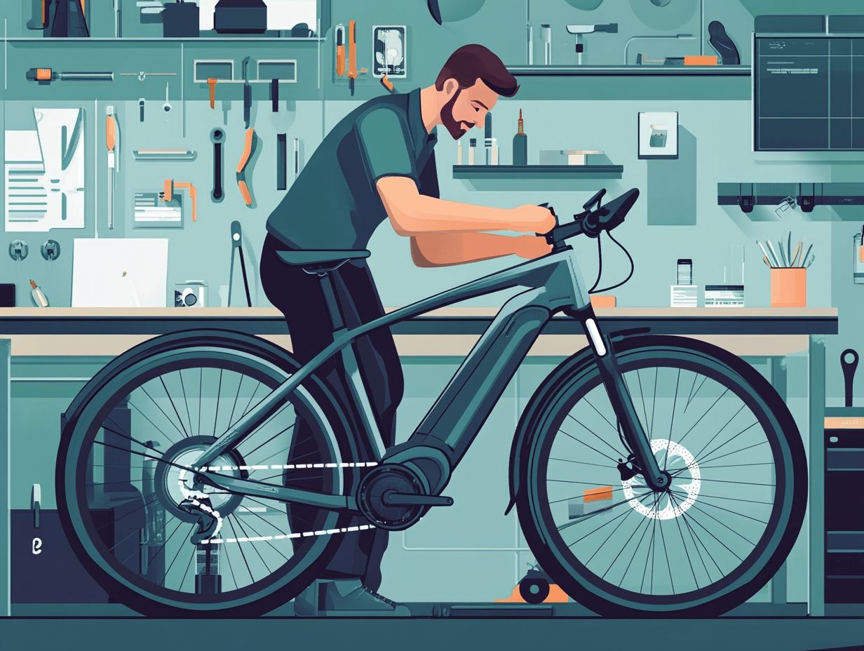 Benefits of professional electric bicycle maintenance - prolongs battery lifespan and ensures safety