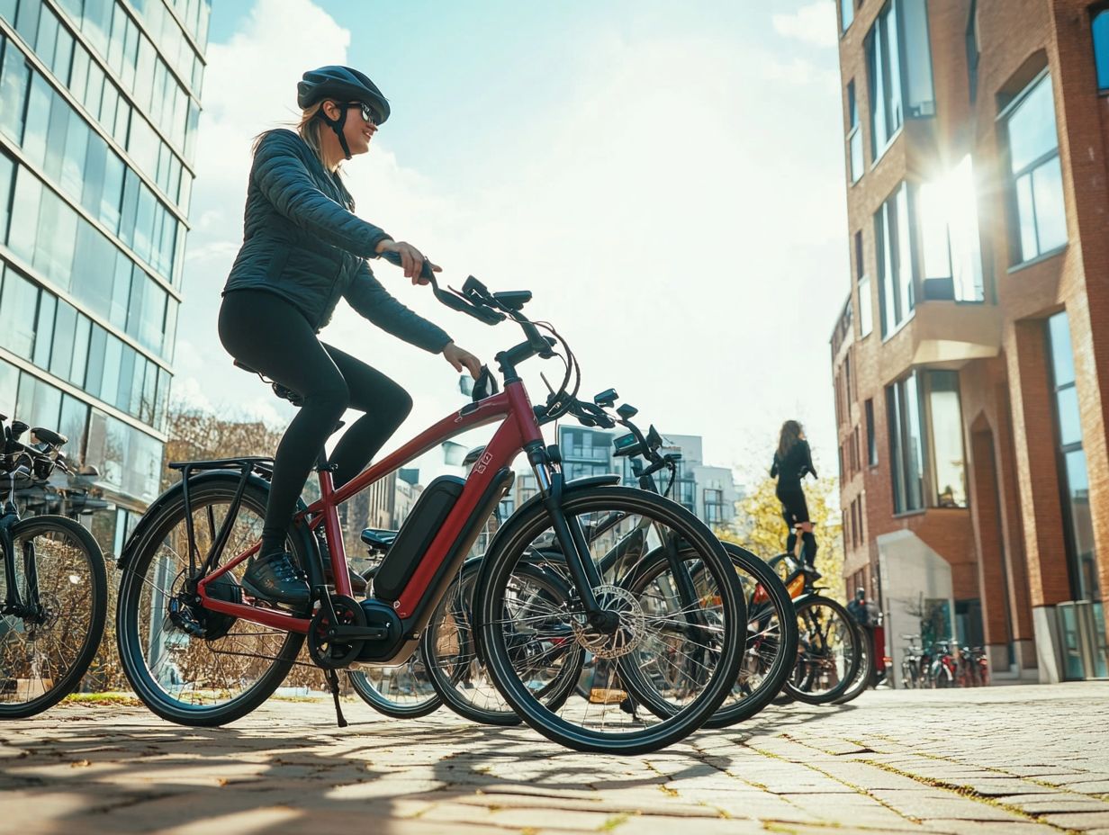 A collection of the best electric bikes for commuting in 2024.