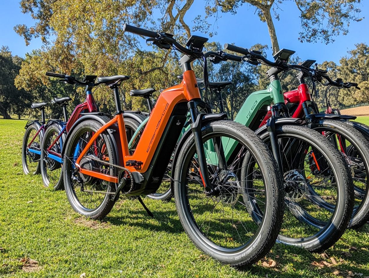 A high-performance Cannondale electric bike