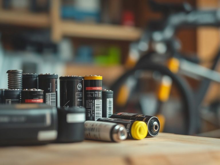 The Role of Battery Types in Electric Bicycles