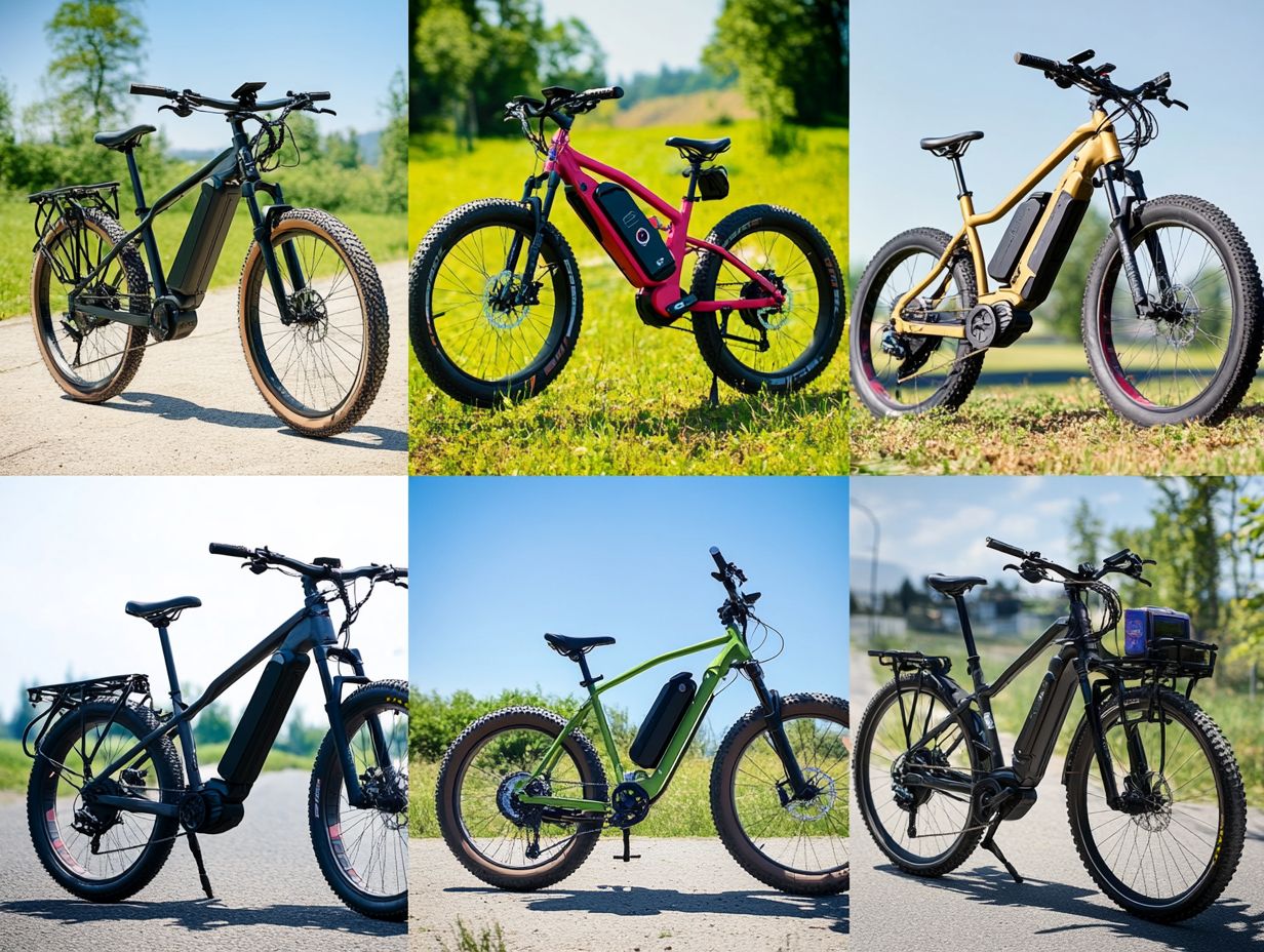 Image showcasing top electric bicycle brands of 2024