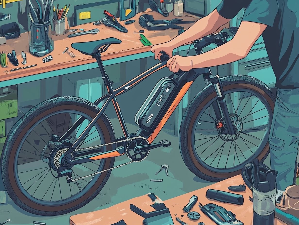 4. Replacing a Broken Chain on an Electric Bicycle