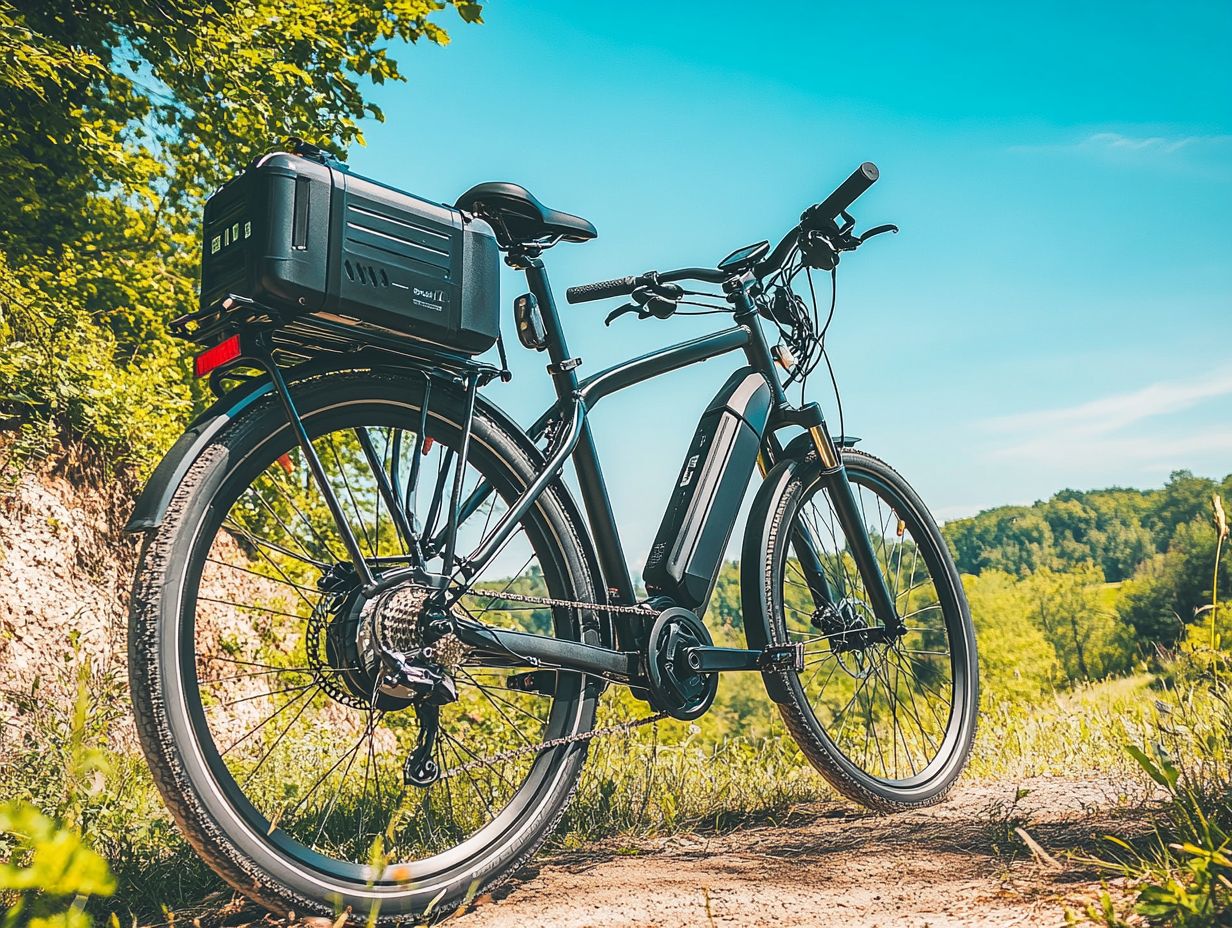 An example of generator-based range extenders for bicycles