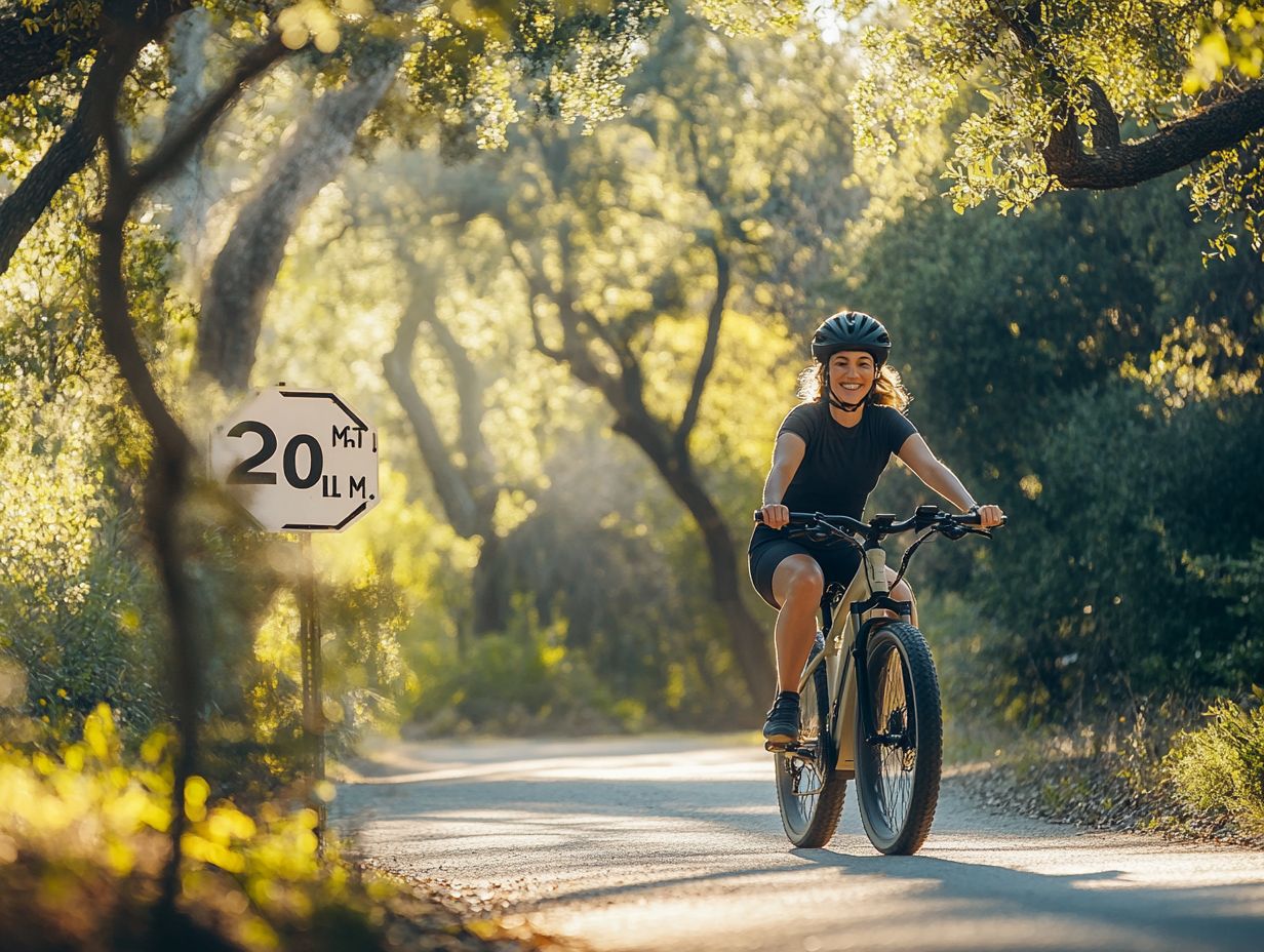 Factors Affecting Speed Limits for E-Bikes