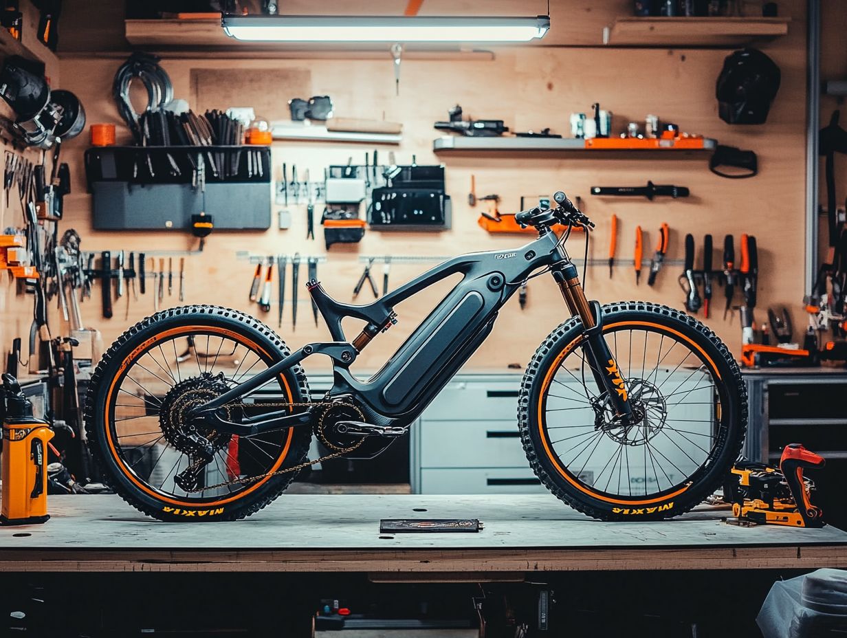 What are the main components of an electric bike?