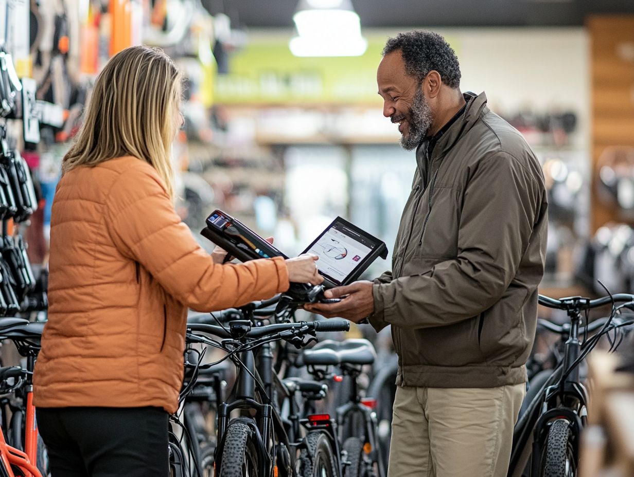 An overview of e-bike dealers providing support