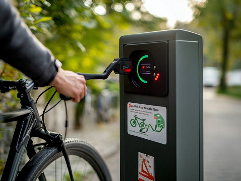 What are the Best Practices for E-Bike Charging?