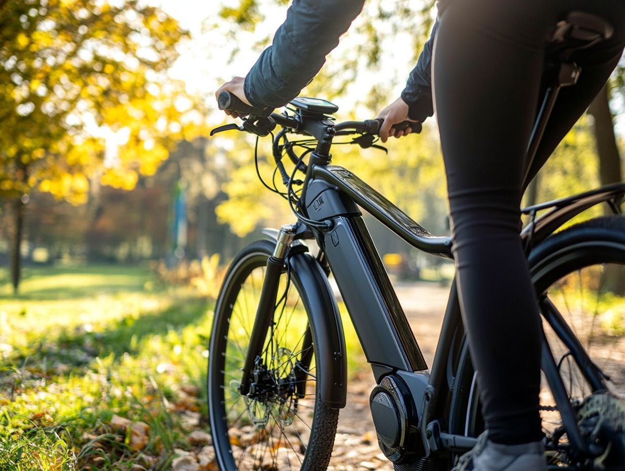 Charging an E-Bike Battery