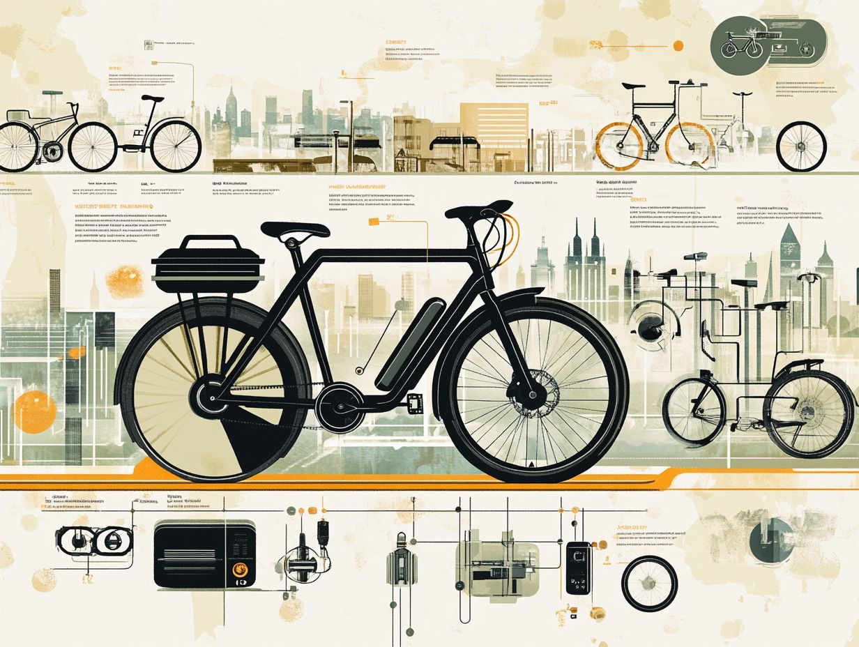 Image depicting Frequently Asked Questions about electric bicycles