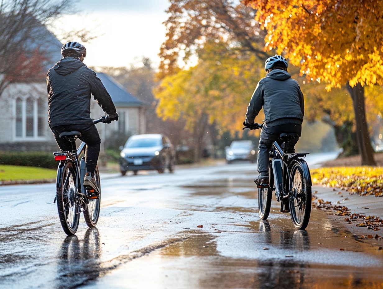 Tips for E-Biking in Rainy Weather