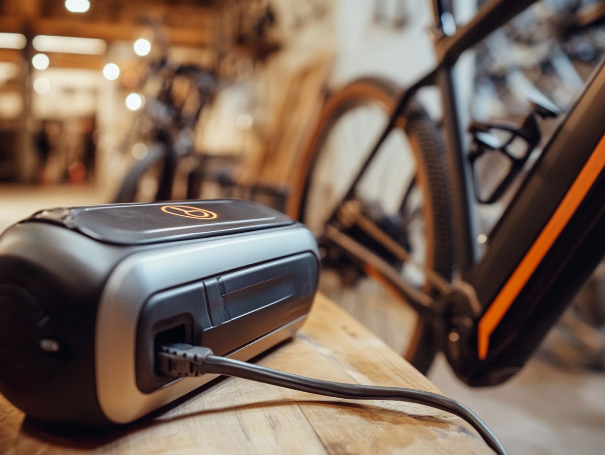 Understanding factors affecting the lifespan of an e-bike battery.